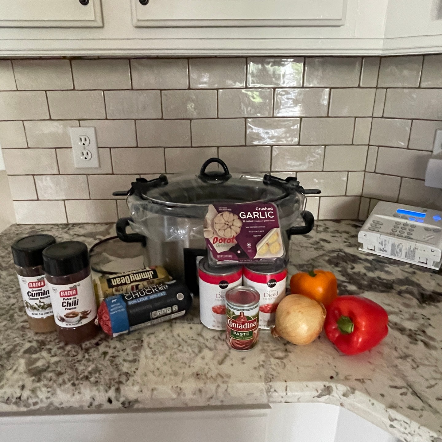 Keto Chili Ingredients