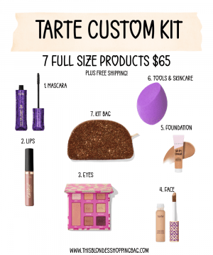 Tarte Custom Kit Sale