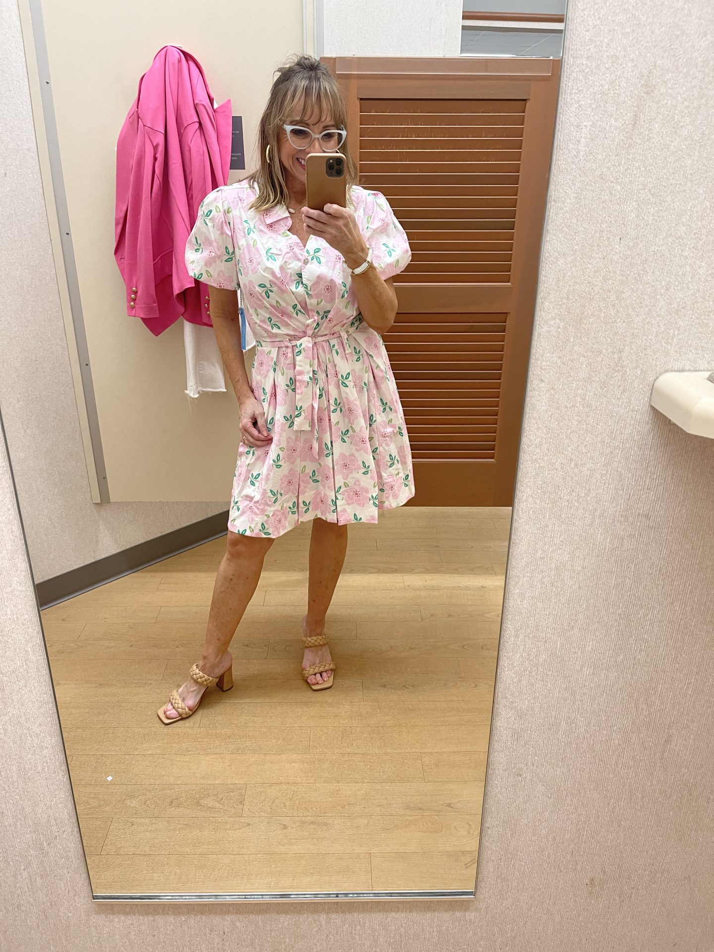 Draper James RSVP pink and green dress
#spring #springdress