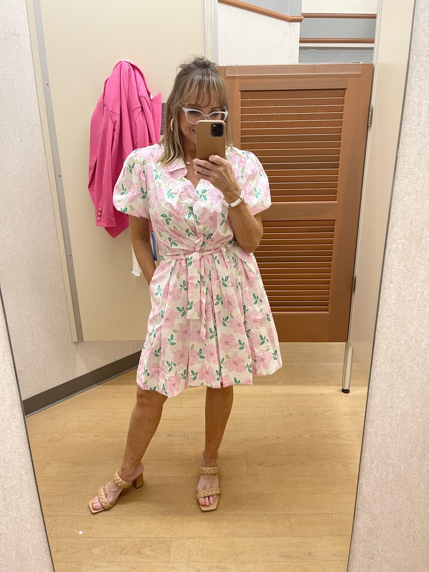 Draper James RSVP pink and green dress
#spring #springdress
