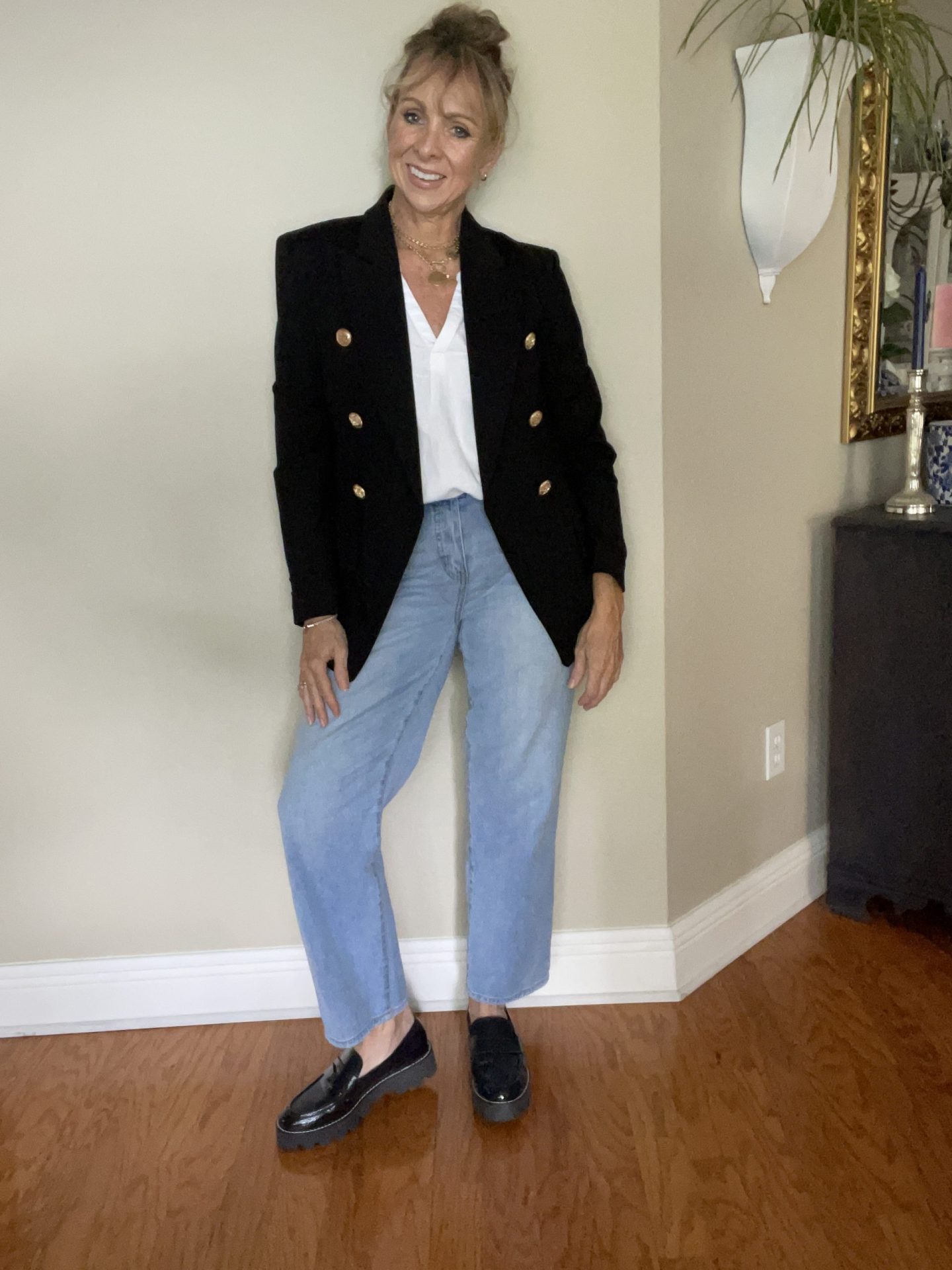 Blazer + Denim + Loafers
#PrimeWardrobe