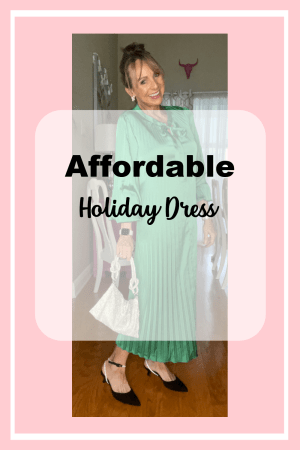 Affordable Holiday Dress
Green Dress Walmart