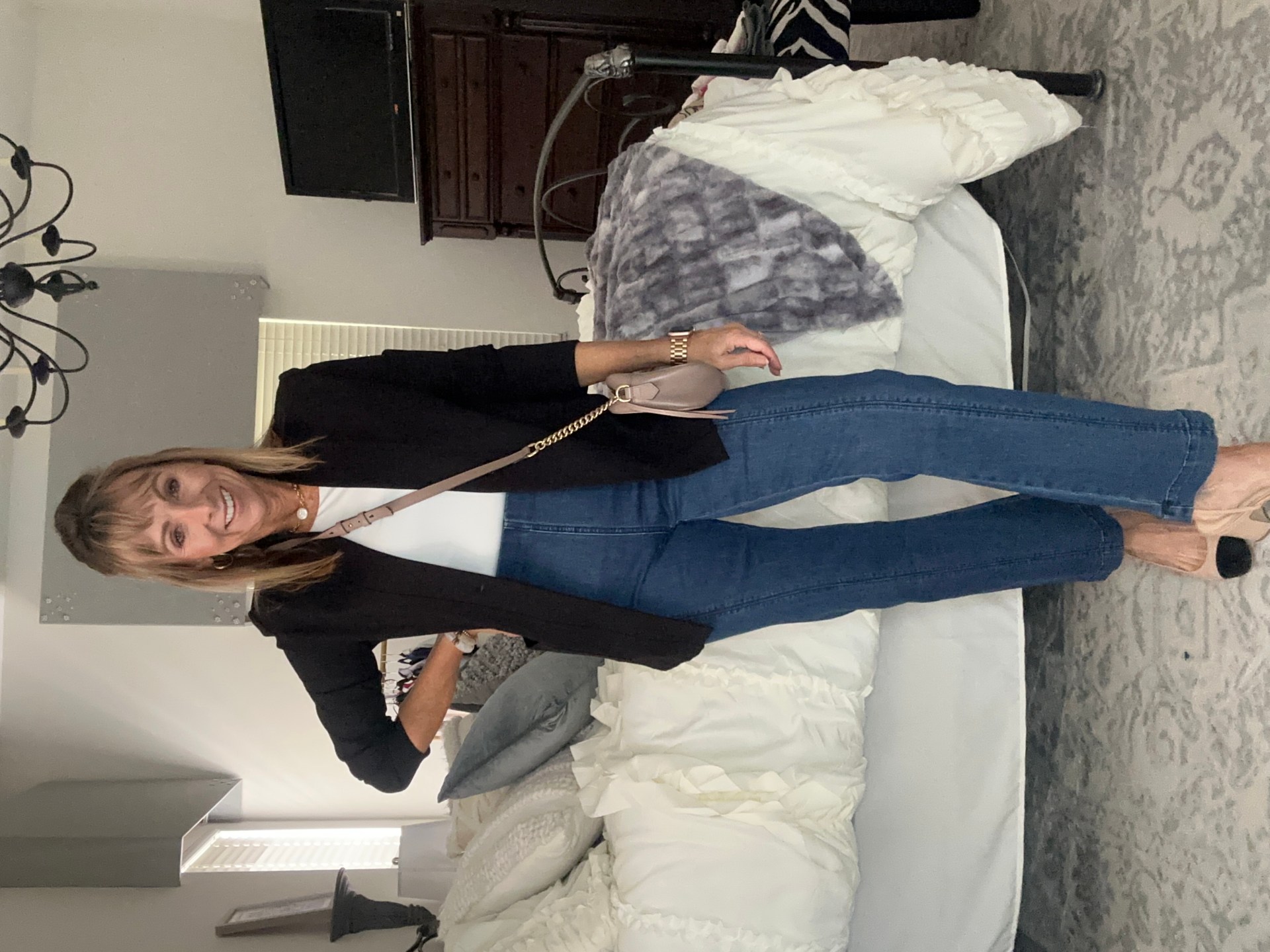 Franne Golde blazer+ denim