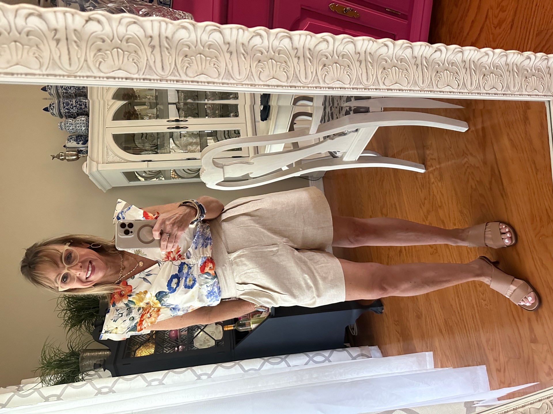 Linen Bermuda Shorts