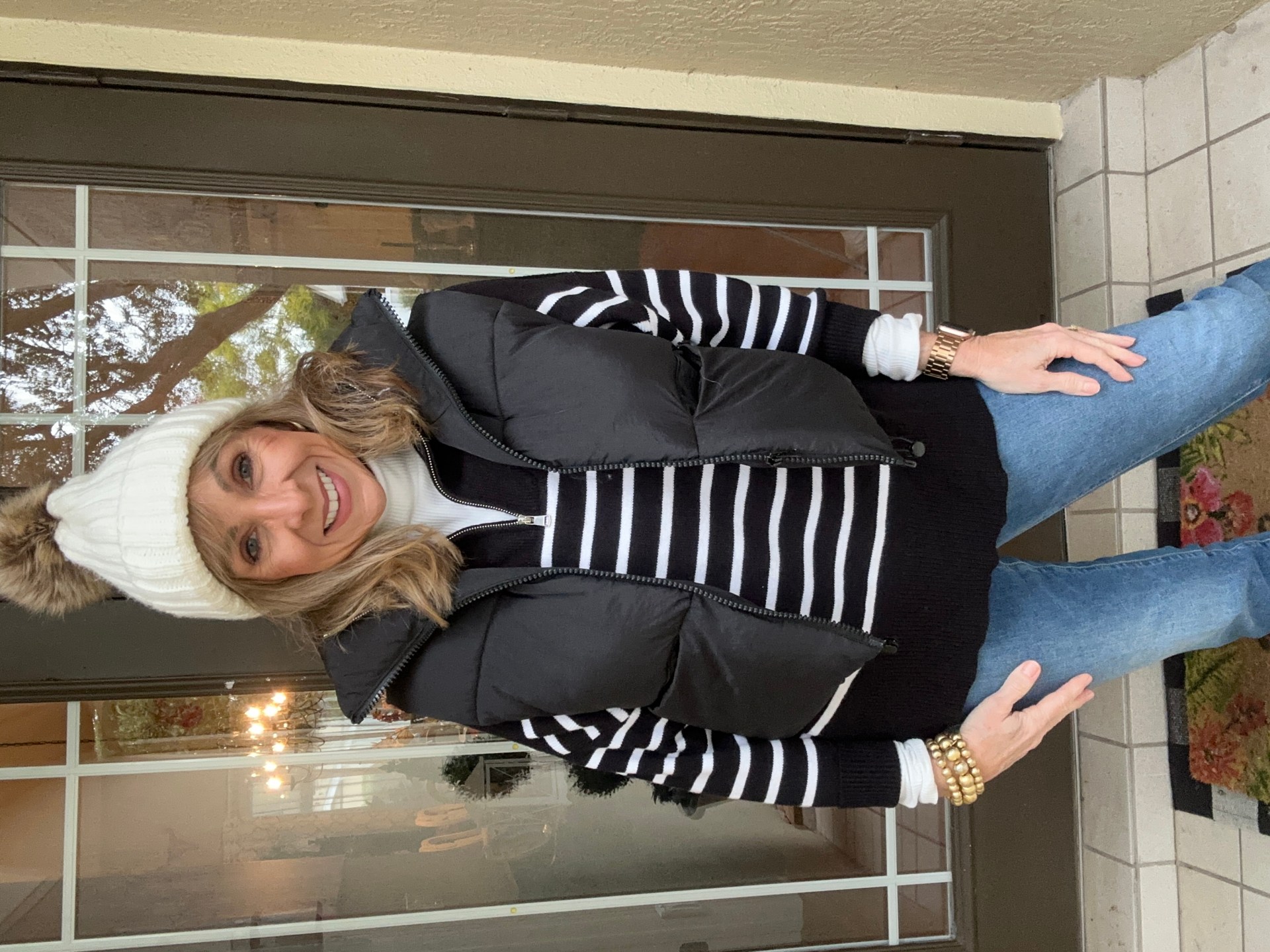 3 sweaters perfect for winter
amazon striped sweater