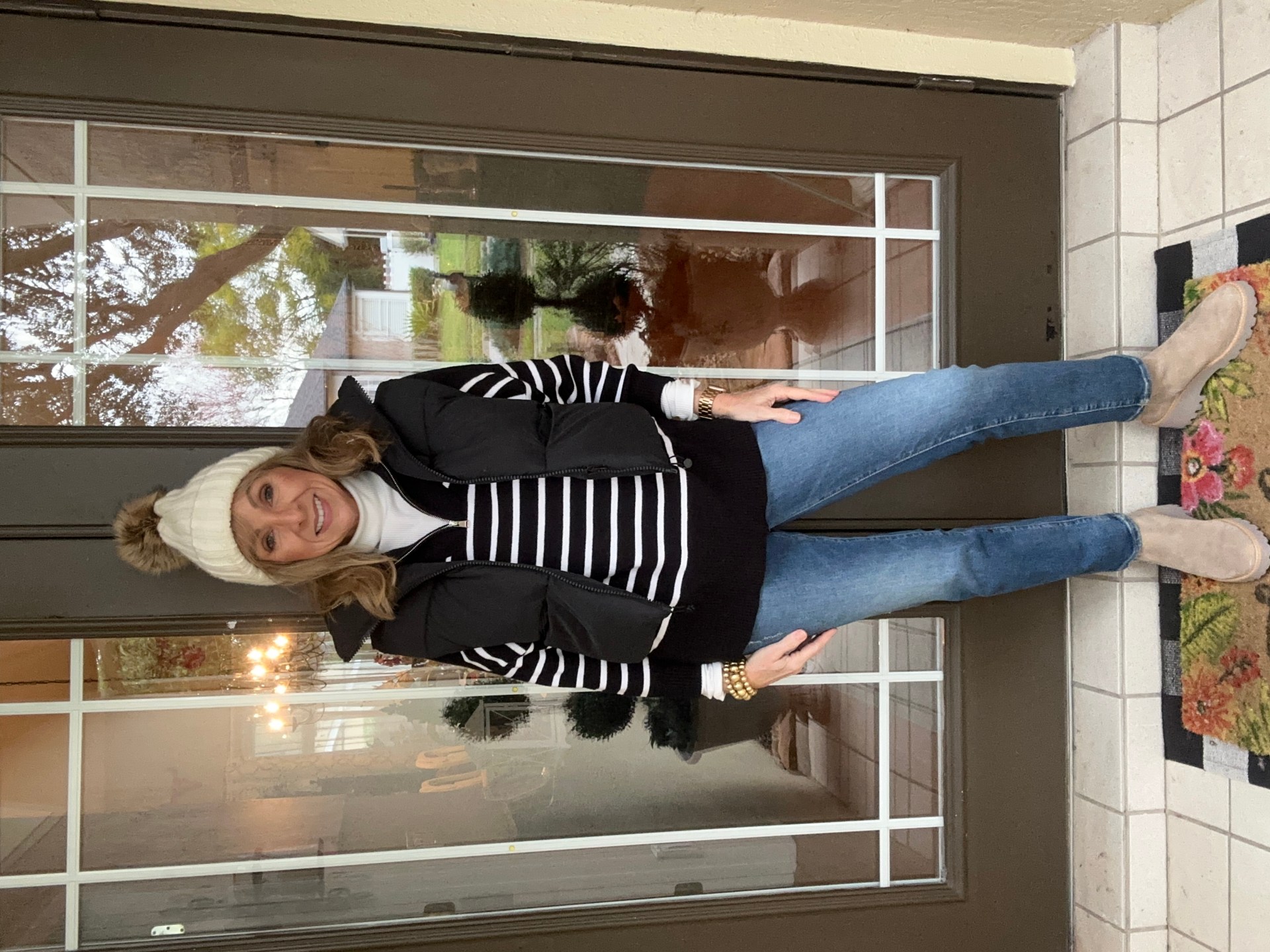 3 sweaters perfect for winter
amazon striped sweater