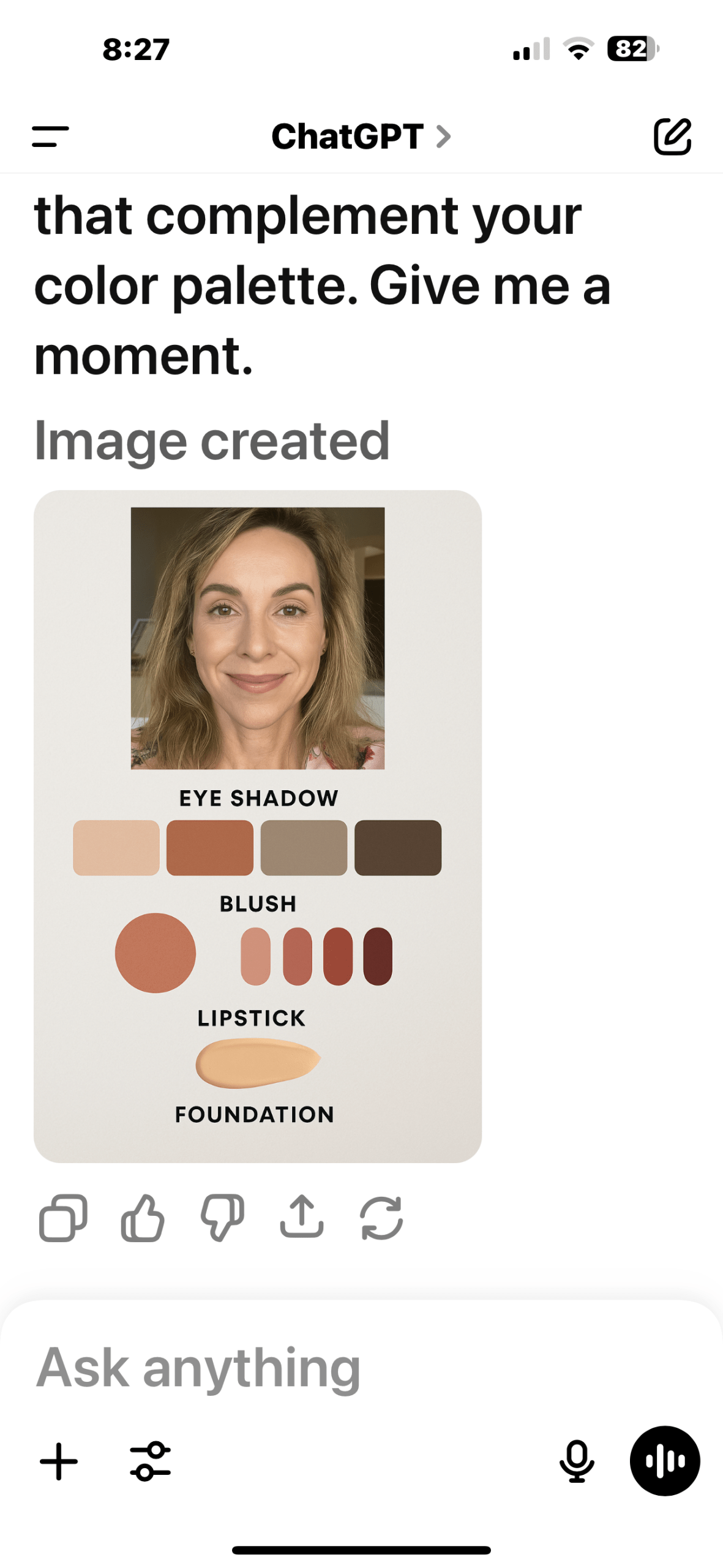Chat GPT Make Up Routine